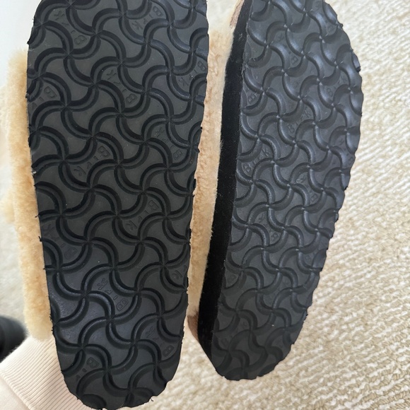 Papillio Arizona Big Buckle Shearling Sandals Size 36 - Picture 4 of 7